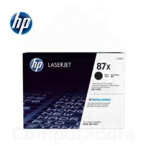 Tóner HP 87X (CF287X) Negro