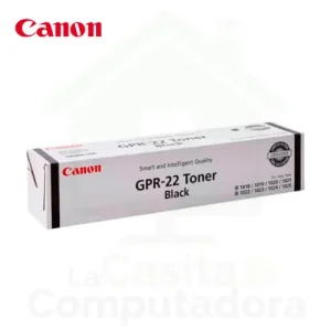 Tóner Canon GPR-22 Negro