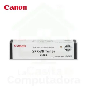 Tóner Canon GPR-39 Negro