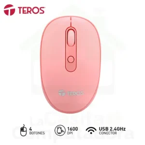 Mouse Óptico Inalámbrico TEROS TE-5075R