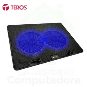 Cooler TEROS TE-7020N, 2 fan de 12cm Negro