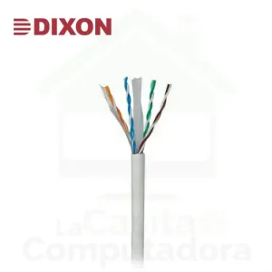 Cable de Red Dixon CAT 6E 4P x 23AWG x metro