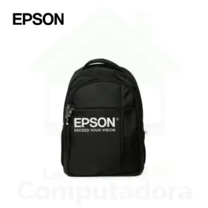 Mochila Marca Epson - Nylon, negro, 15.6"