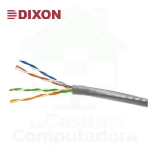 Cable de Red Dixon UTP CAT 5E Plomo 350 24 AWG x metro