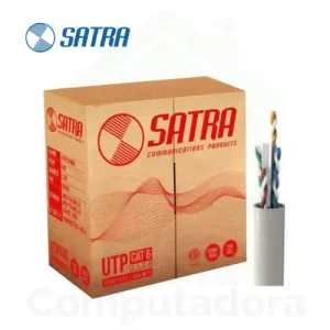 Cable de Red Satra UTP/LSZH CAT 6 Gris x metro