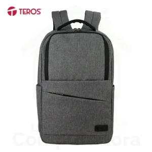 Mochila Teros TE-ACS9010 - Poliéster, gris, 15.6"