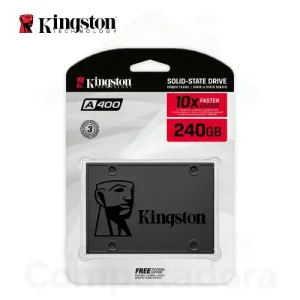 Disco Duro Sólido Kingston 480GB A400 SATA 2.5"
