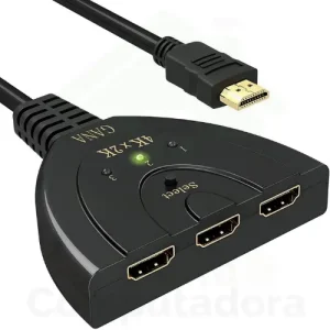 Adaptador HDMI a 3 HDMI 4K - Ultra HD