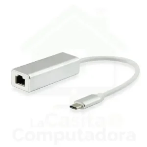 Adaptador Genérico Tipo C a RJ45 Aluminio