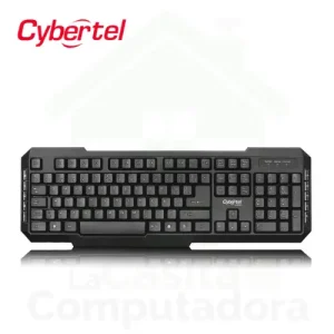 Teclado Cybertel Vortex CYB K206+ Negro
